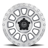 21-23 Ford Bronco ICON 8017858347SM Alloy Hulse 17 X 8.5 / 6 X 5.5 / 0mm Offset 4.75in BS Silver Machined
